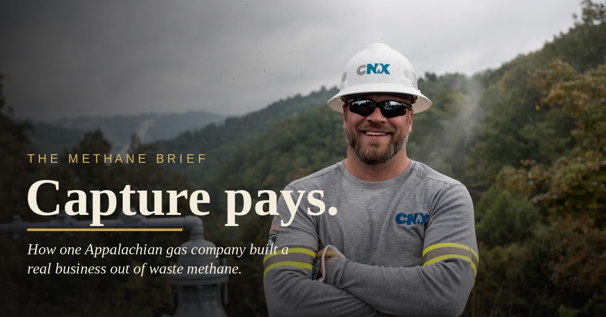 Capture pays - Methane is money.